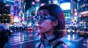 電脳メガネ（XREAL Air）掛けたら、渋谷がSF映画になった件。