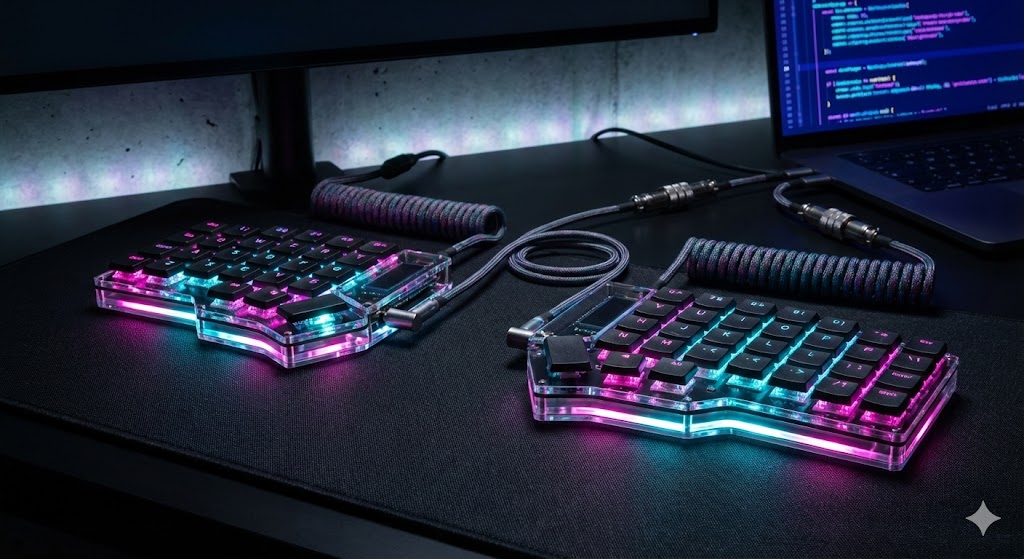 分離キーボードは「指の最適化」。Corne Cherryで、タイピングが瞑想になった。