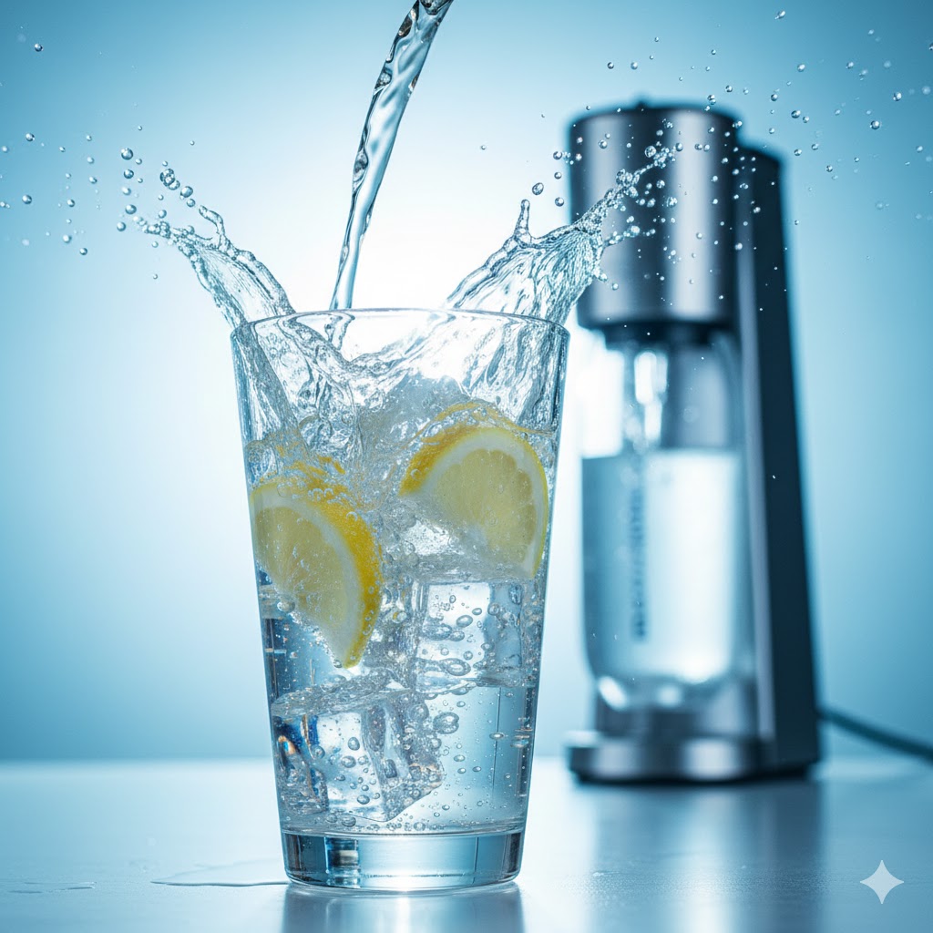 刺激が欲しい夜は、炭酸水を錬成する。「SodaStream」は大人の実験室。